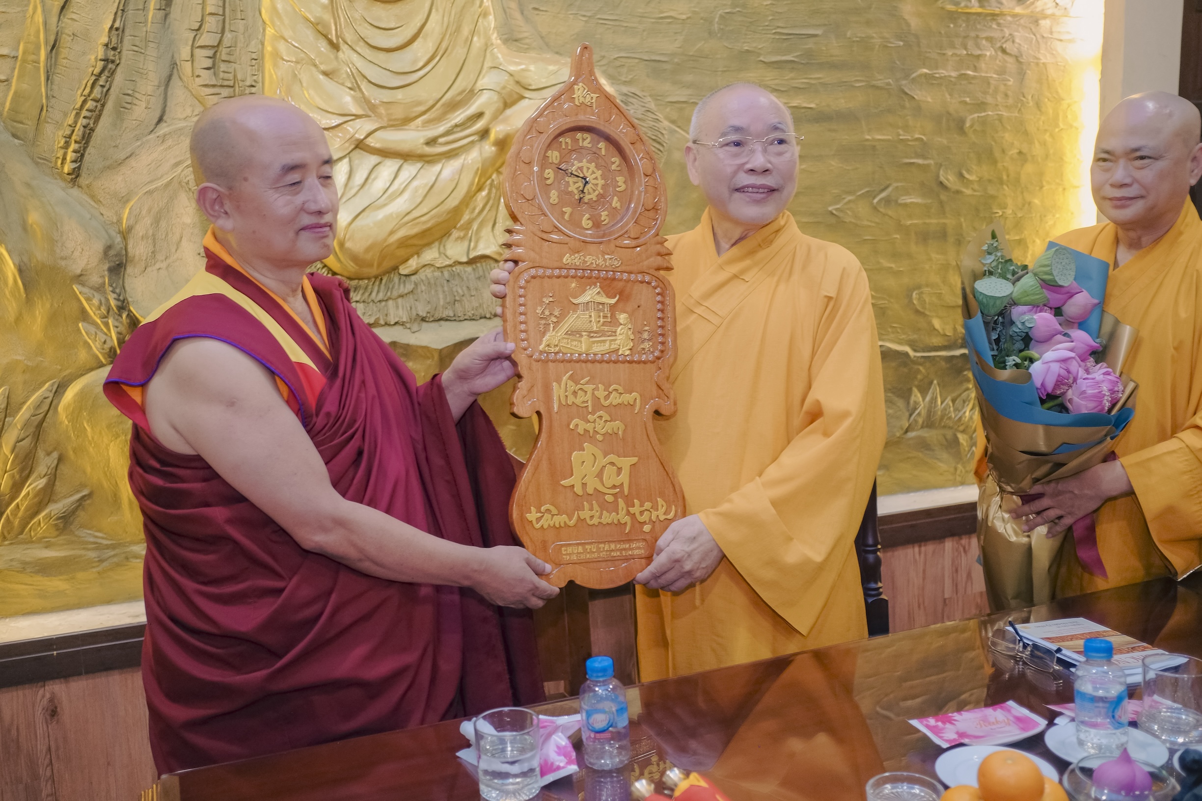 Phái đoàn Phật giáo Bhutan thăm Chùa Từ Tân ngày 02/04/2024